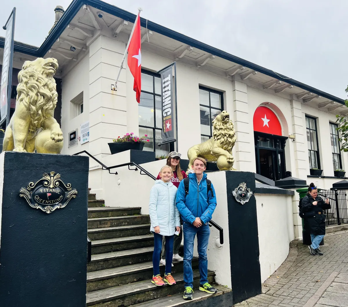 Learning about the Titanic in Cork, Ireland