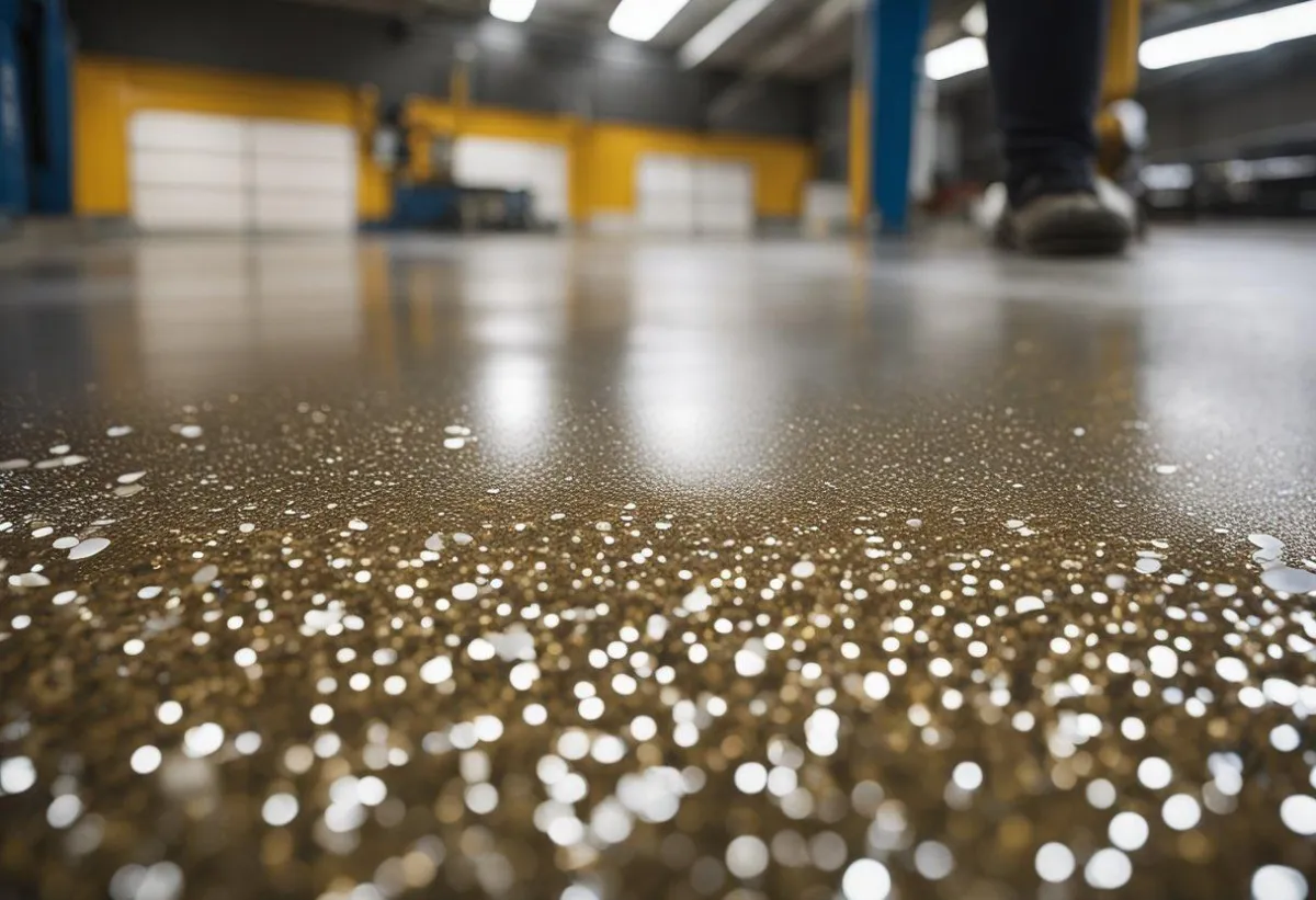 L'application de plancher époxy à Brossard