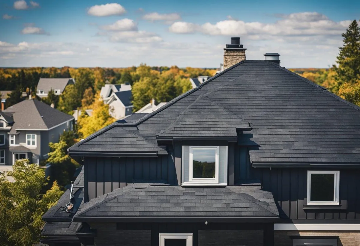 L'exécution de projets de toiture à Terrebonne