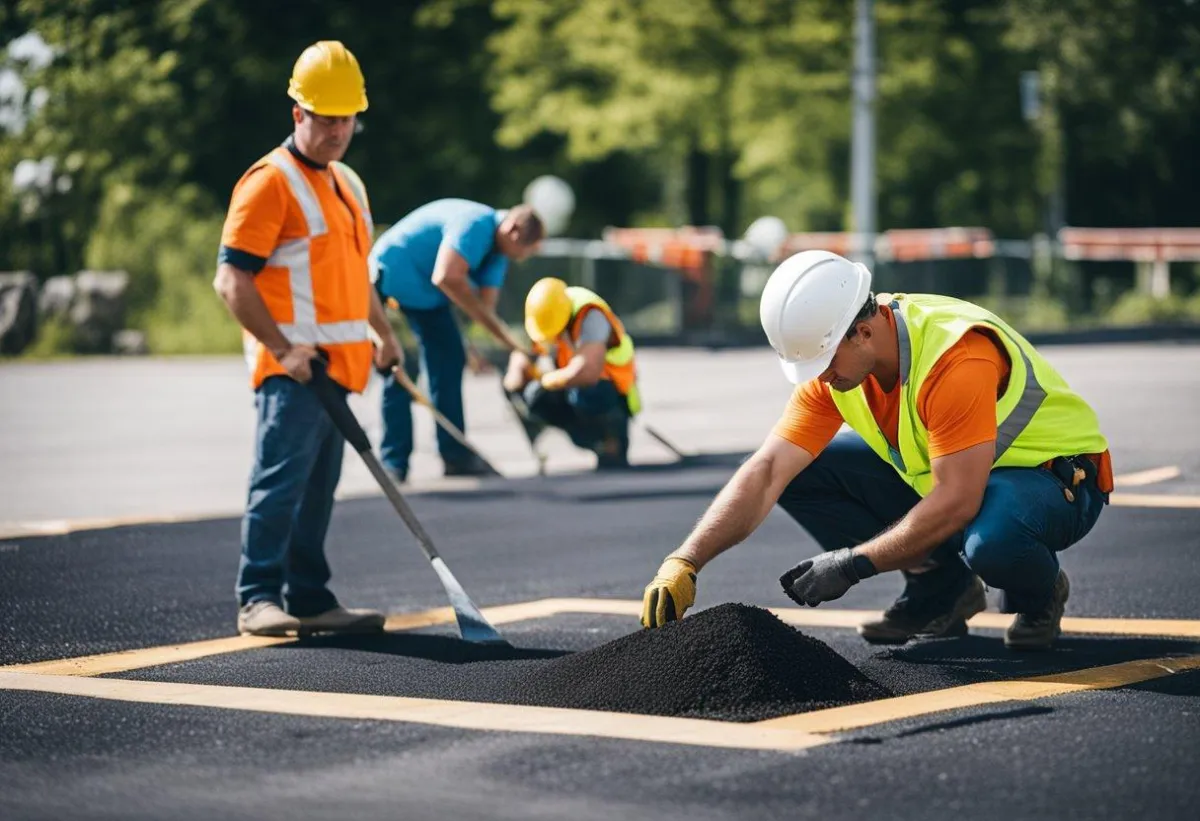 Services de pavage et réparation