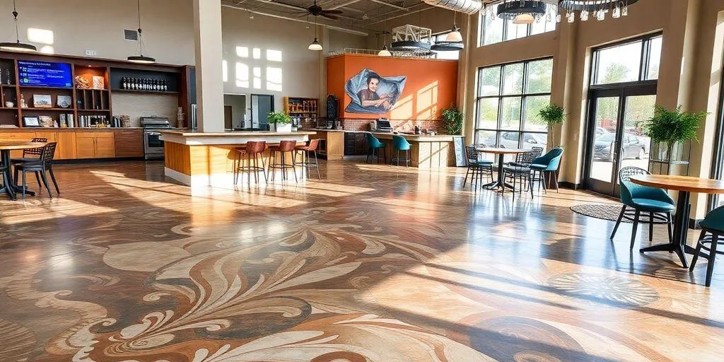 Transforming Commercial Spaces with Decorative Concrete
