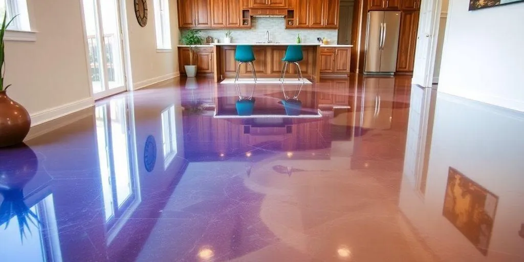 Pourquoi Choisir Un Plancher Epoxy Pour Votre Maison