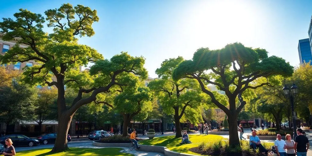 Environmental Benefits of Tree Shaping in Urban Areas