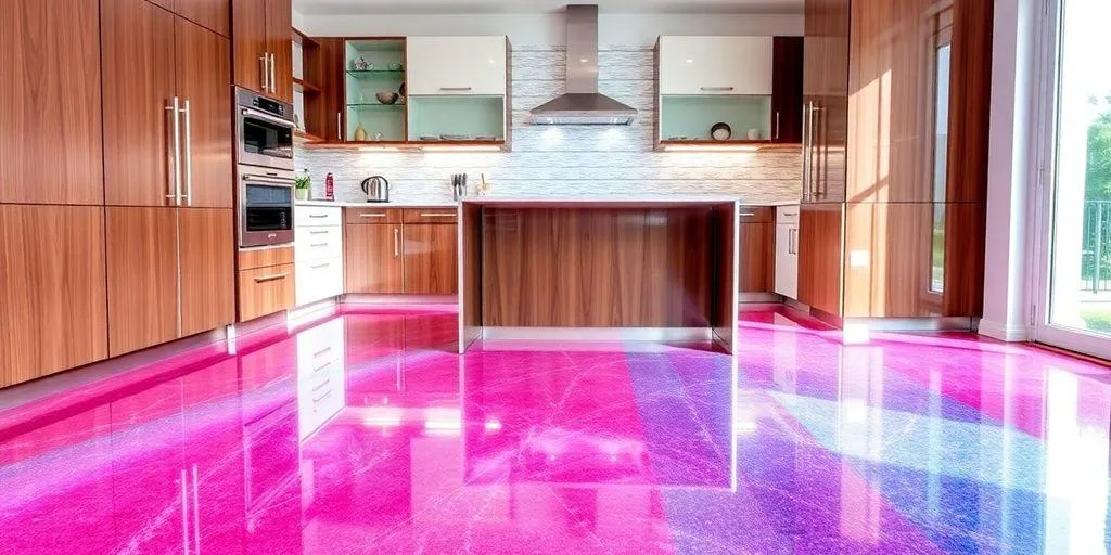 Le Processus d'Installation de Plancher Époxy Cuisine Lasalle