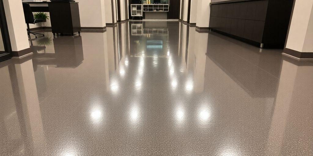 Avantages du Plancher Époxy Métallique Lasalle dans les Espaces Commerciaux