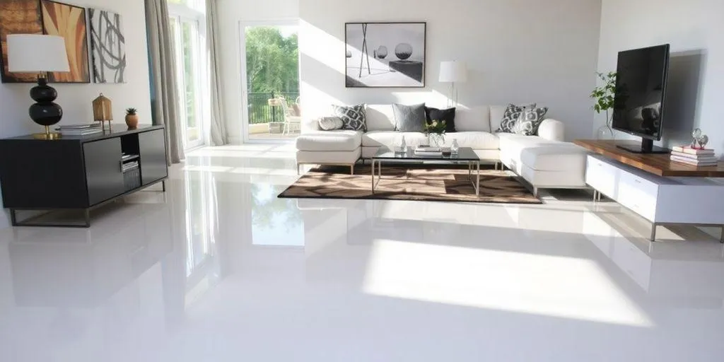 Pourquoi Choisir Plancher Époxy Blanc Lasalle pour Votre Maison