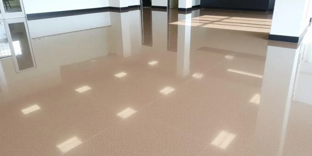 Le Processus d'Installation de Plancher Époxy Commercial Lasalle
