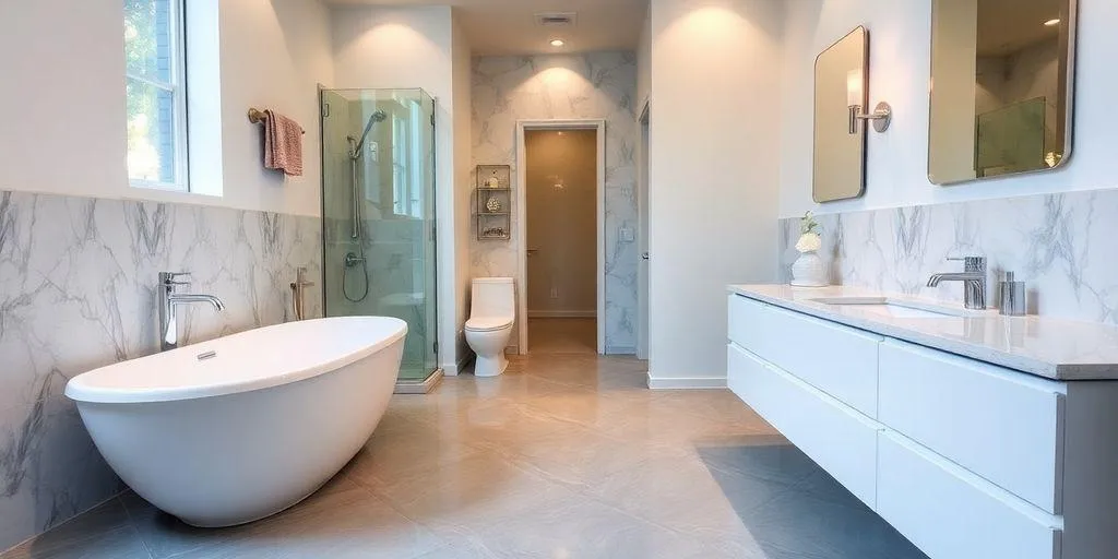 Les Avantages D'un Plancher Époxy Dans Votre Salle De Bain
