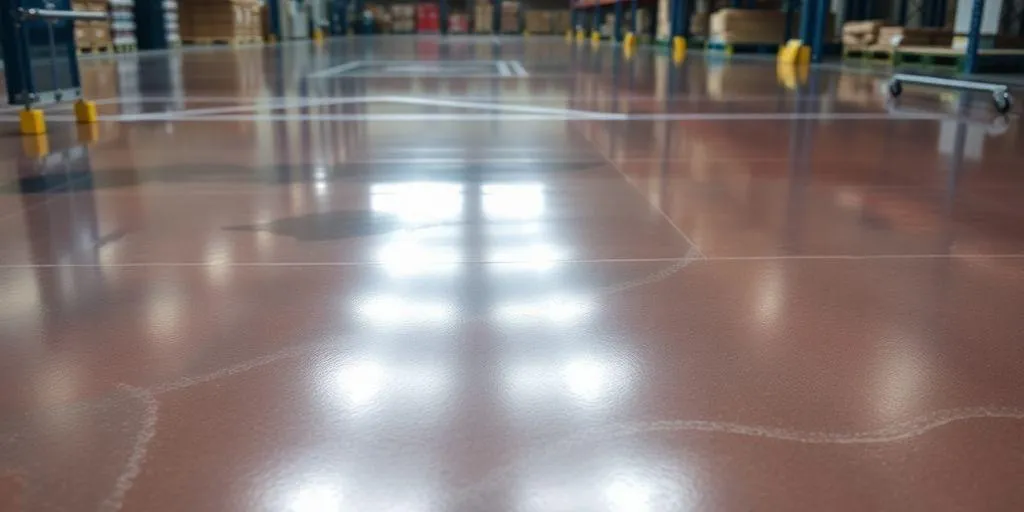 Les Caractéristiques du Plancher Époxy Industriel