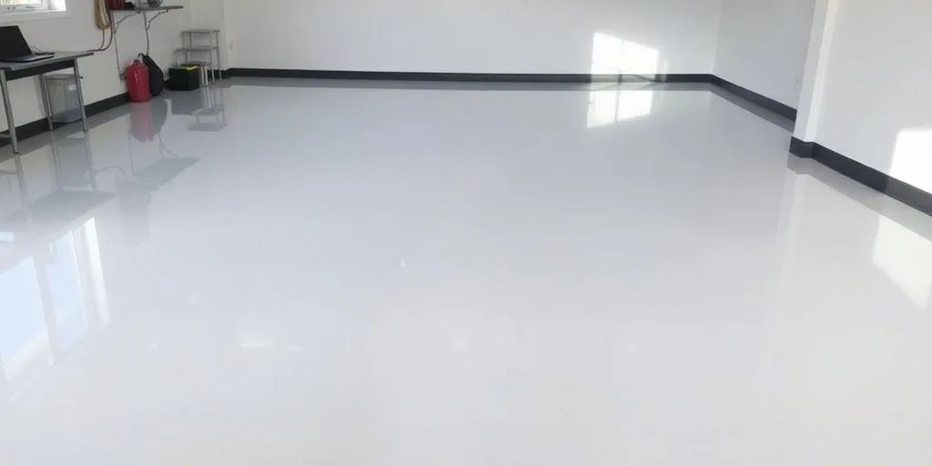 Les Étapes Clés pour Installer un Plancher Époxy Transparent