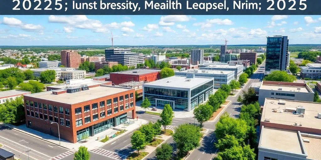 Bâtiments industriels et commerciaux à Laval, 2025.
