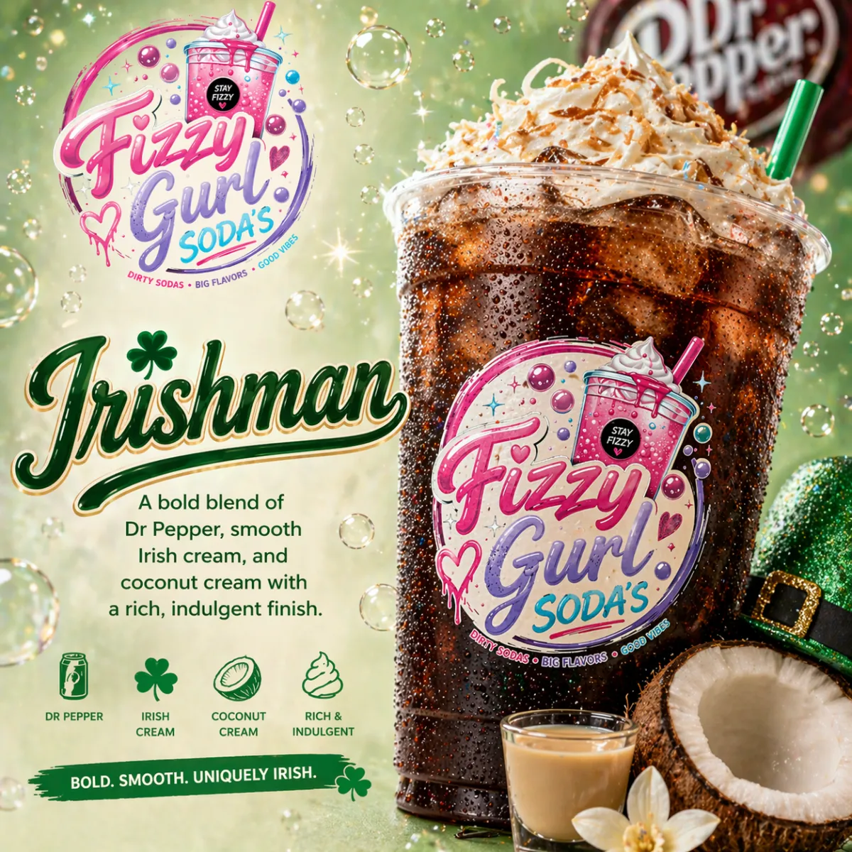 Fizzy Gurl Soda - Irishman