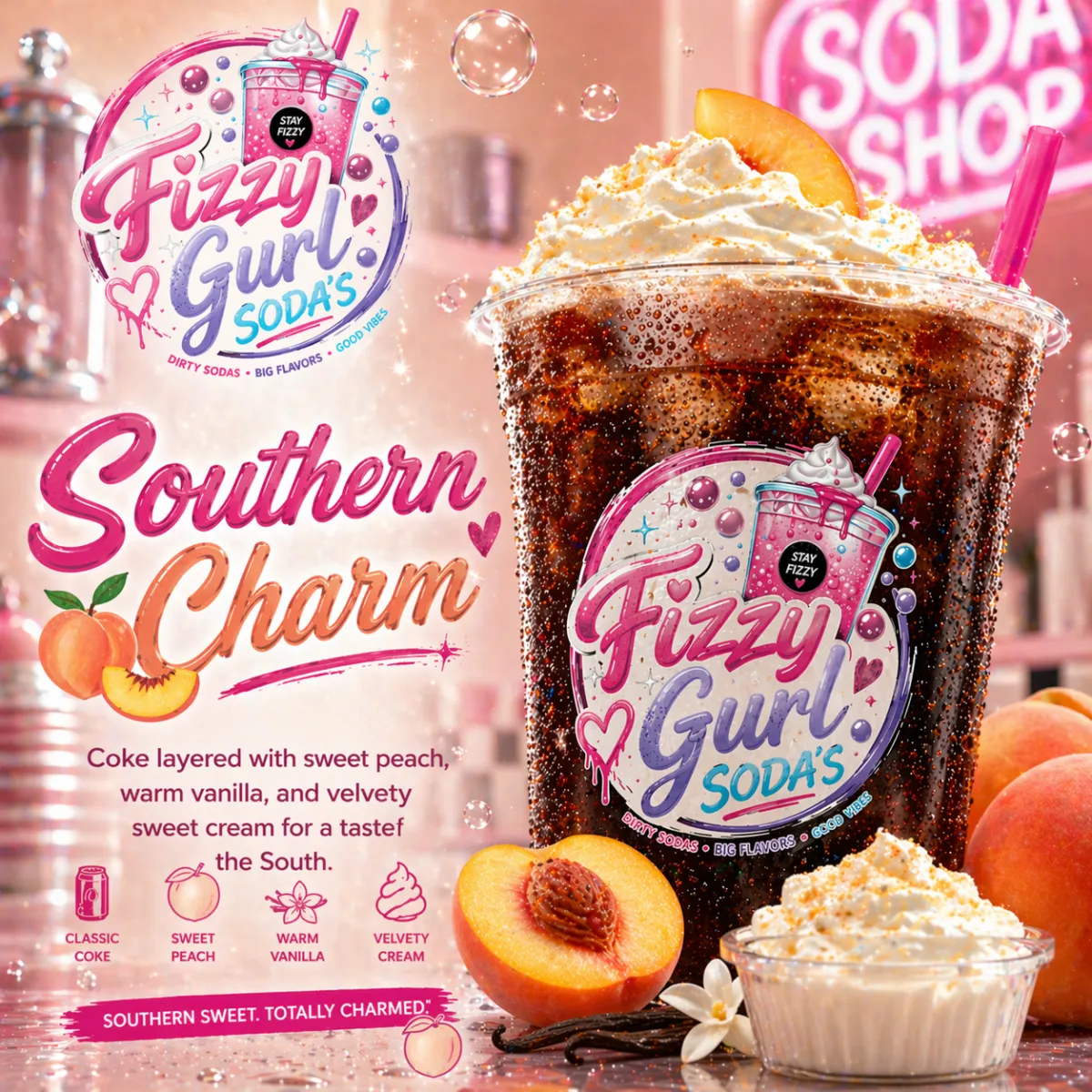 Fizzy Gurl Soda - Southern Charm