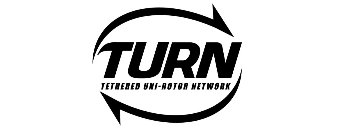 Devorto Tethered Uni-Rotor Network (TURN) Logo