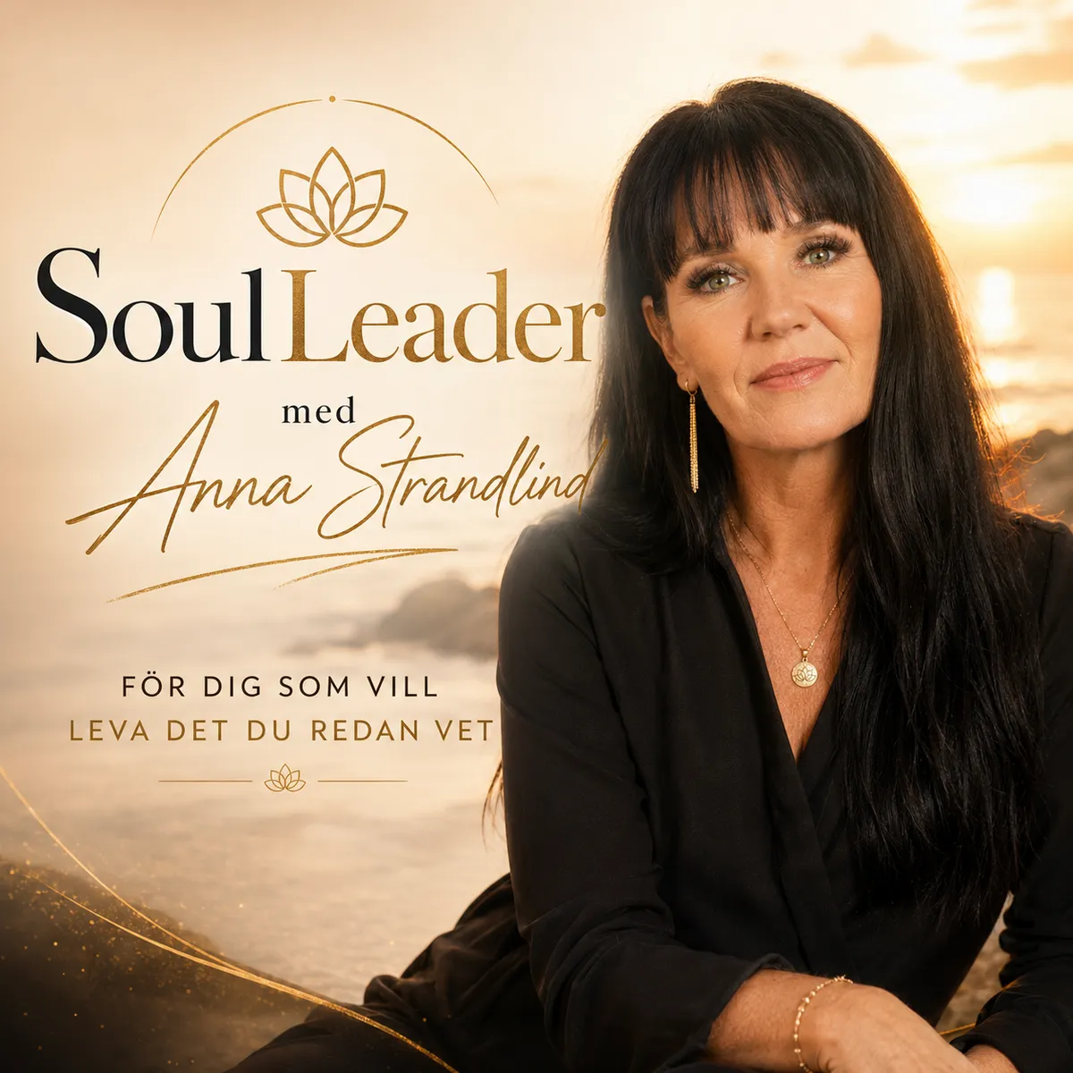Anna Strandlind i en personlig och närvarande porträttbild
