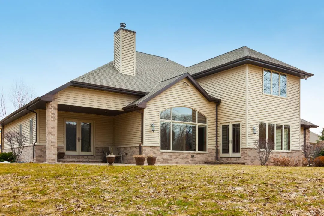 House with Hardie shaker siding