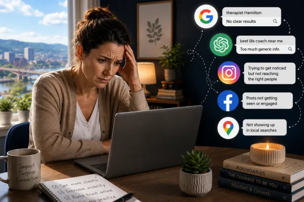 Why Hamilton Therapists and Life Coaches Struggle to Get Found Online