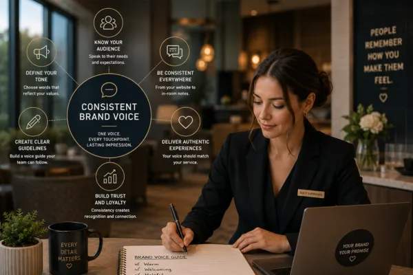 How to Build a Consistent Brand Voice in Hospitality