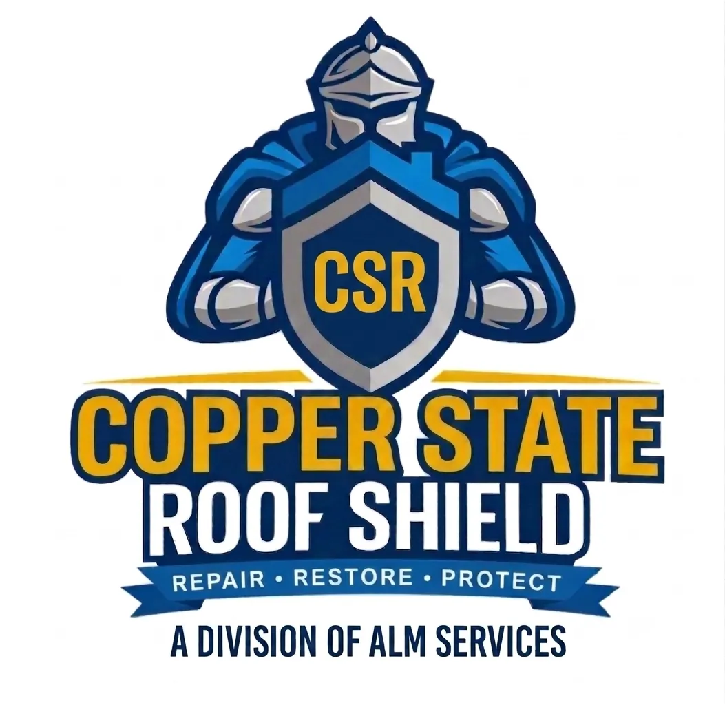 Copper State Roof ShieBrand Logod