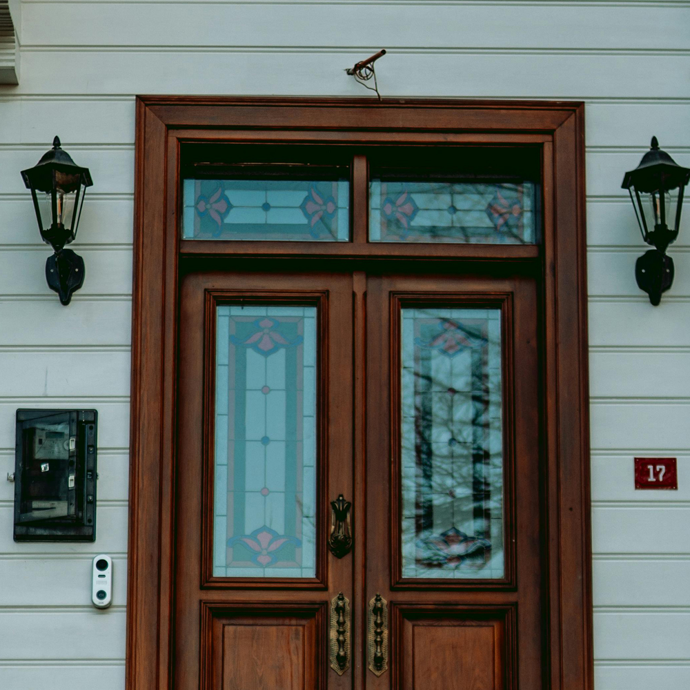 Garage and front door staining service Auckland