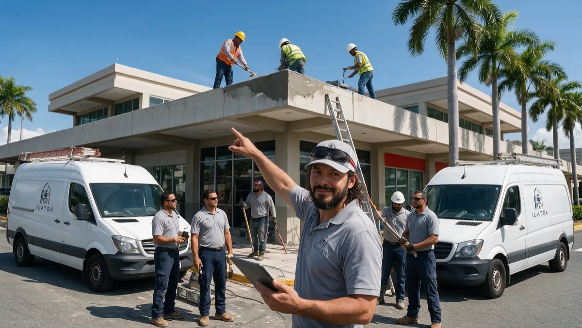 Sellado de techos residencial, comercial e industrial de Ilatek Techos en Aguada, Puerto Rico