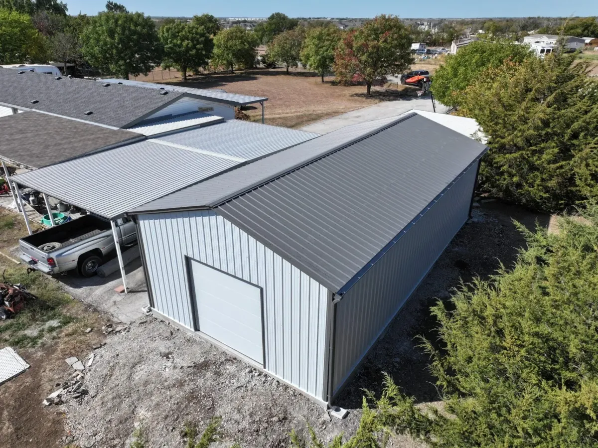 Commercial steel building construction by San Antonio Metal Building