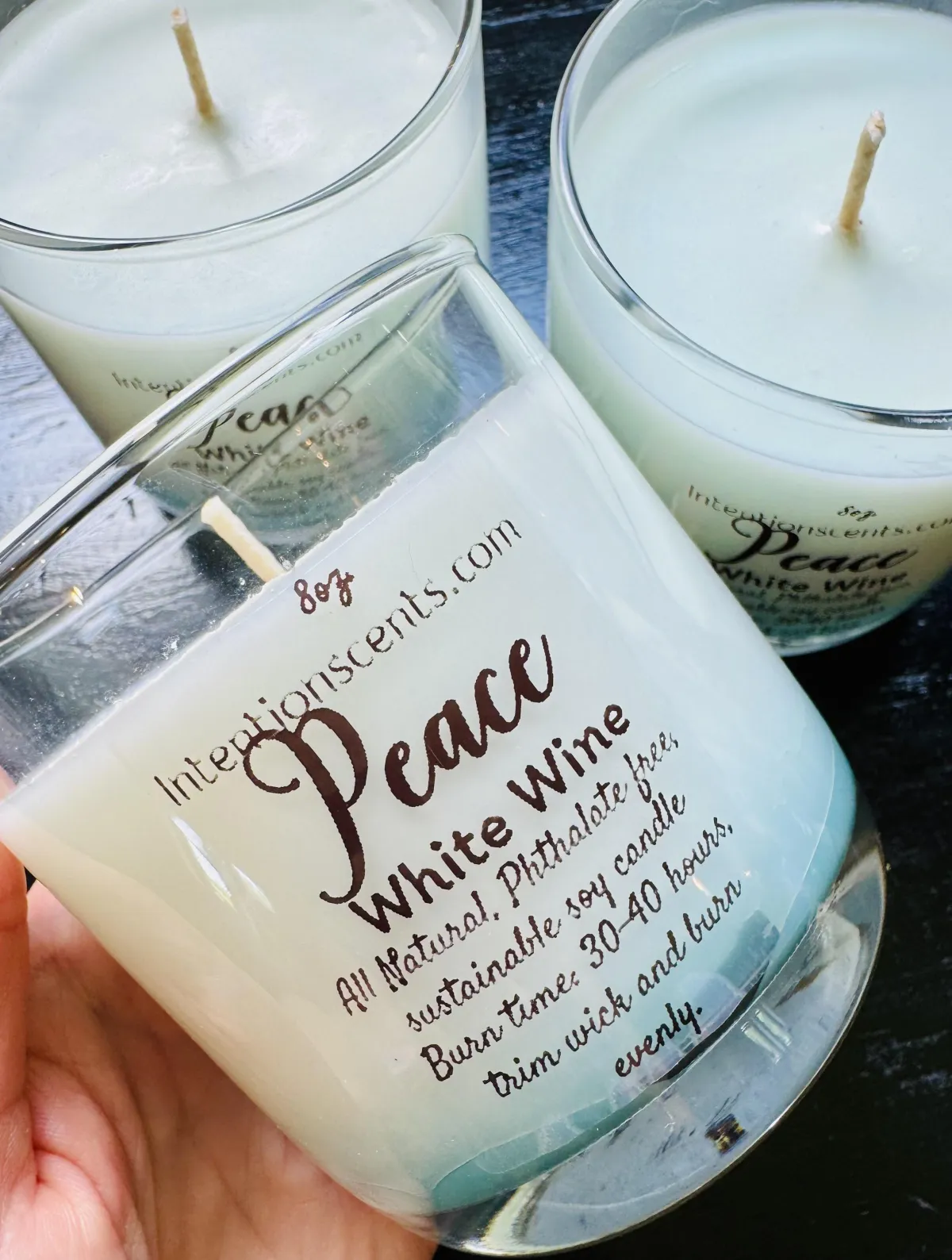 Peace Candle by Intention Scents in Bethlehem, PA