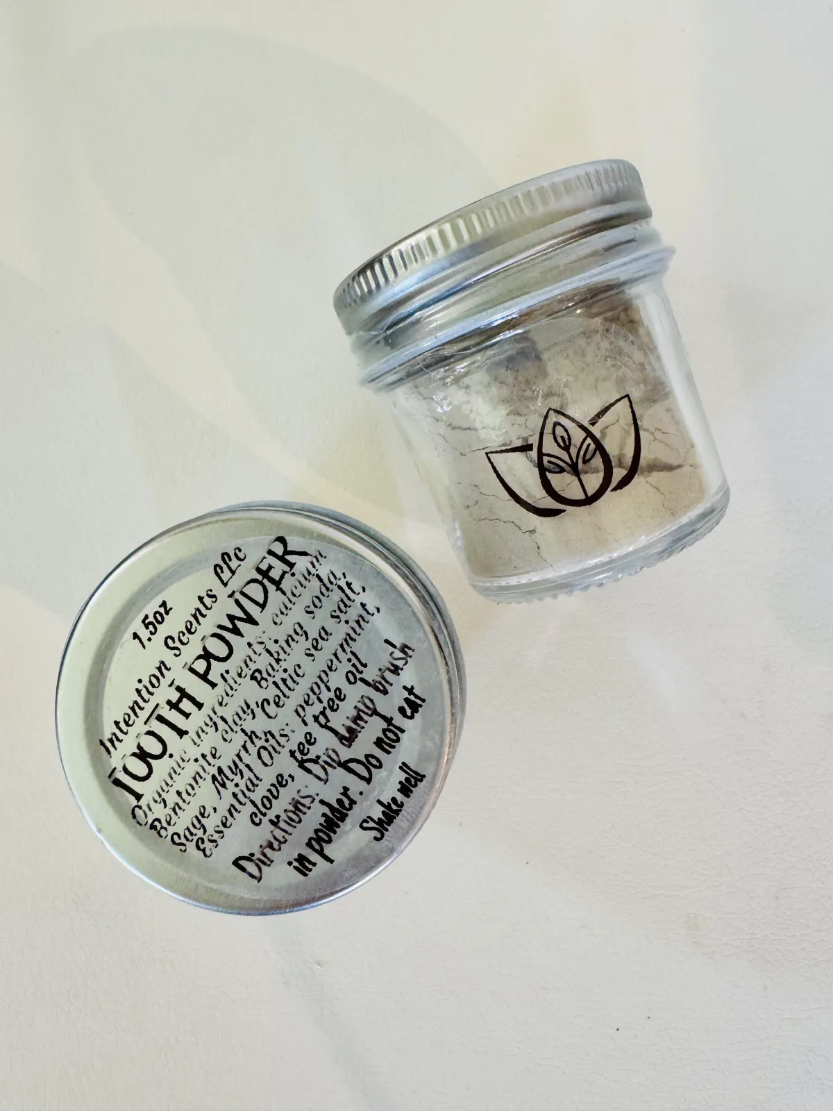 All-Natural Whitening Tooth Powder in Bethlehem, PA at Intention Scents