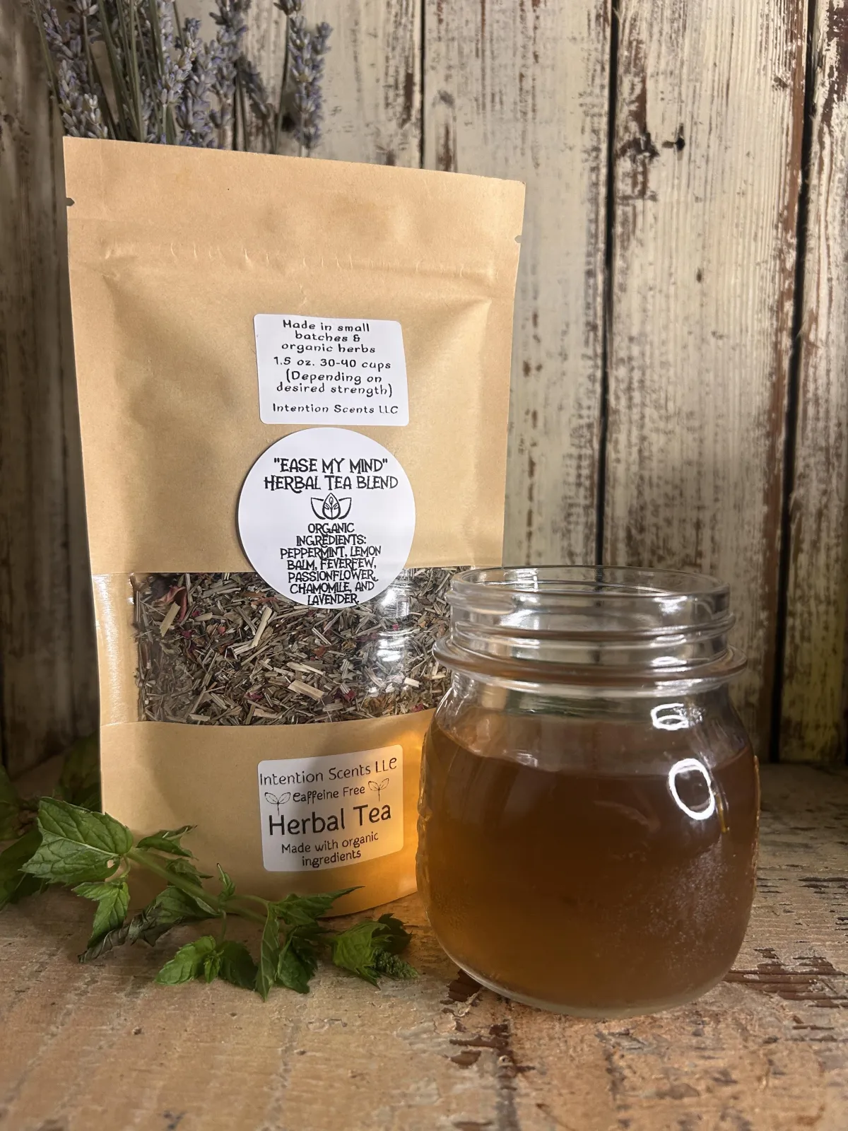 Ease My Mind Tea in Bethlehem, PA by Intention Scents