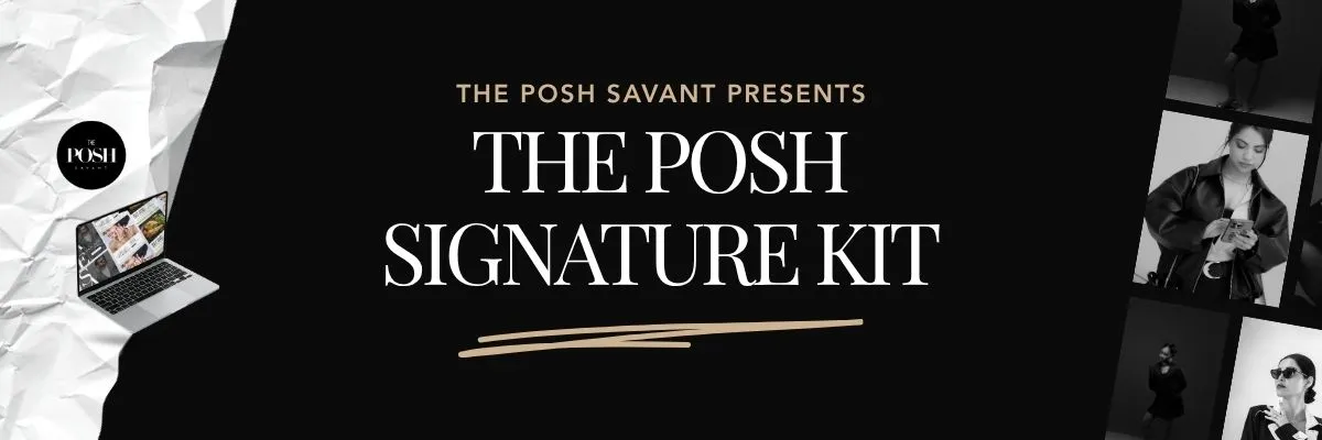 The Posh Savant Presents: The Posh Studio