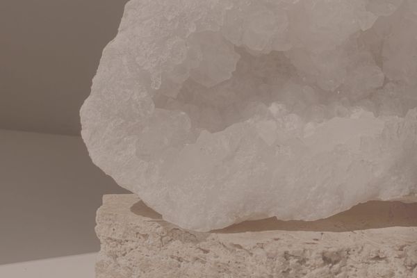 Crystal symbolizing feminine intuition and heart wisdom