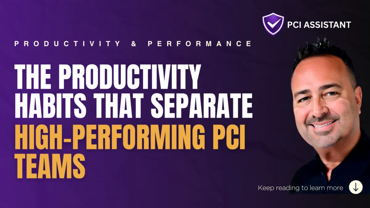 The Productivity Habits That Separate High-Performing PCI Teams