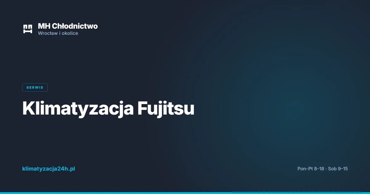 Klimatyzacja Fujitsu
