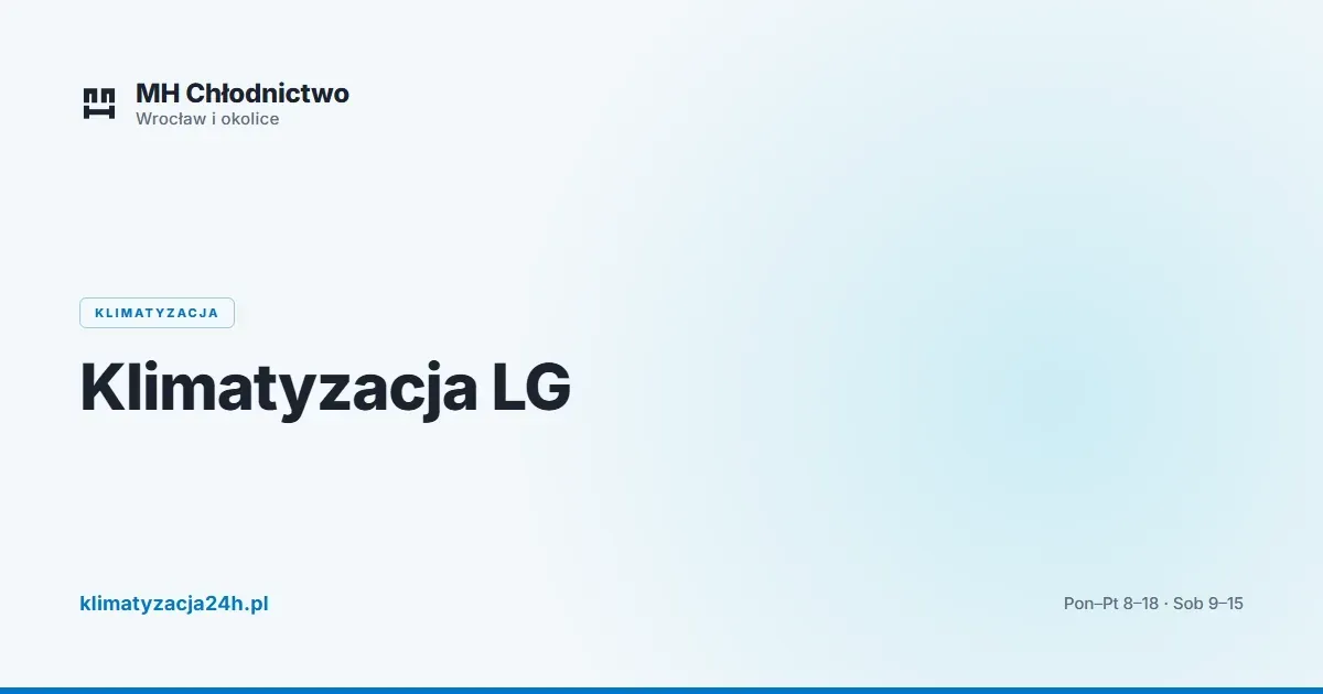Klimatyzacja LG