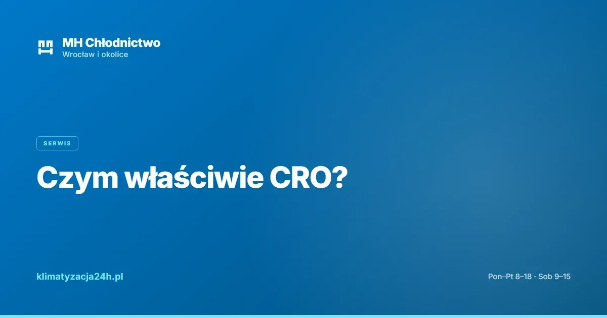 Centralny Rejestr Operatorów urządzeń z f-gazami — rejestracja, kontrole szczelności i kary