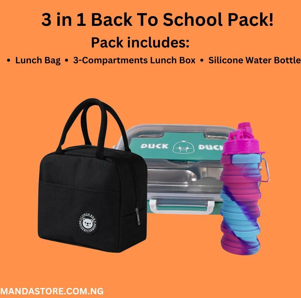 3 in 1 Back-to-School Pack