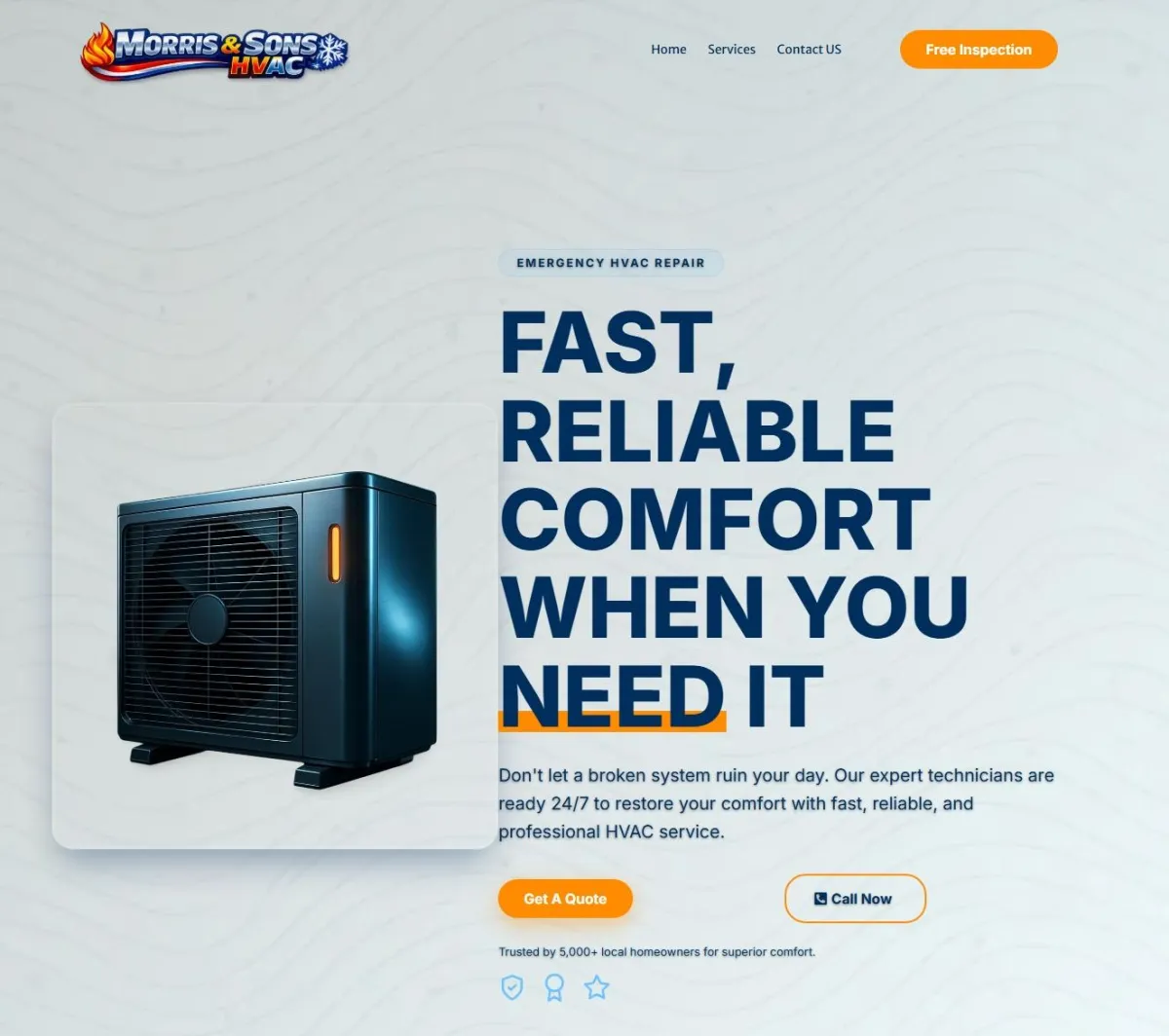 Morris & Sons HVAC home pa