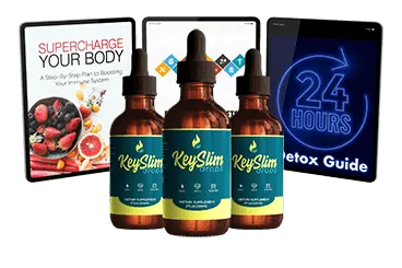 Keyslim Drops 3 bottle