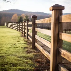 Wood Fence installation