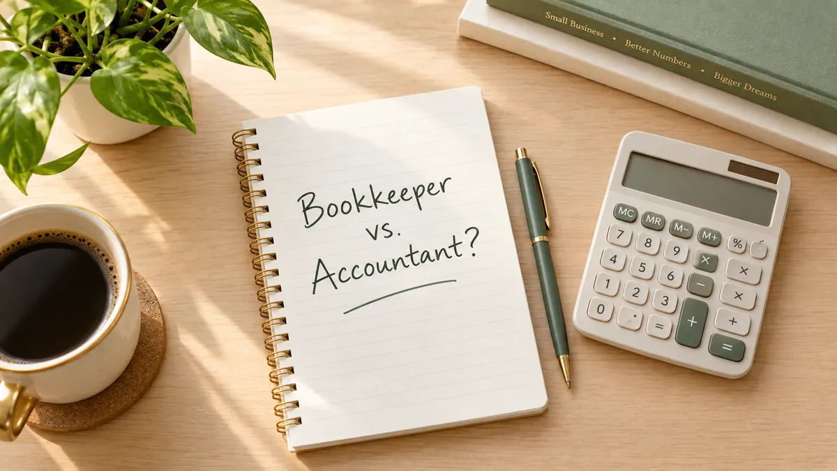 Do I Need a Bookkeeper or an Accountant?