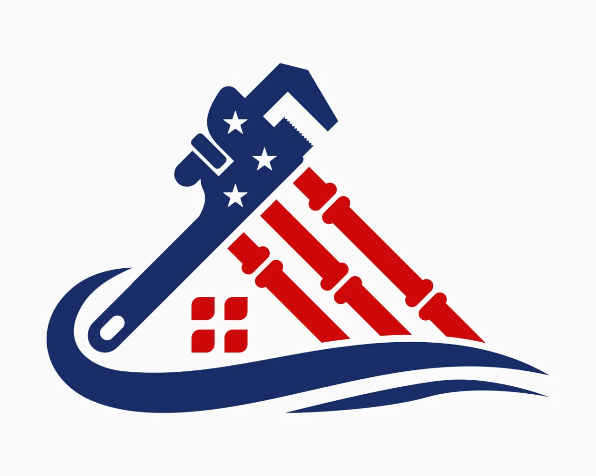 Stars and Pipes Plumbing Logo