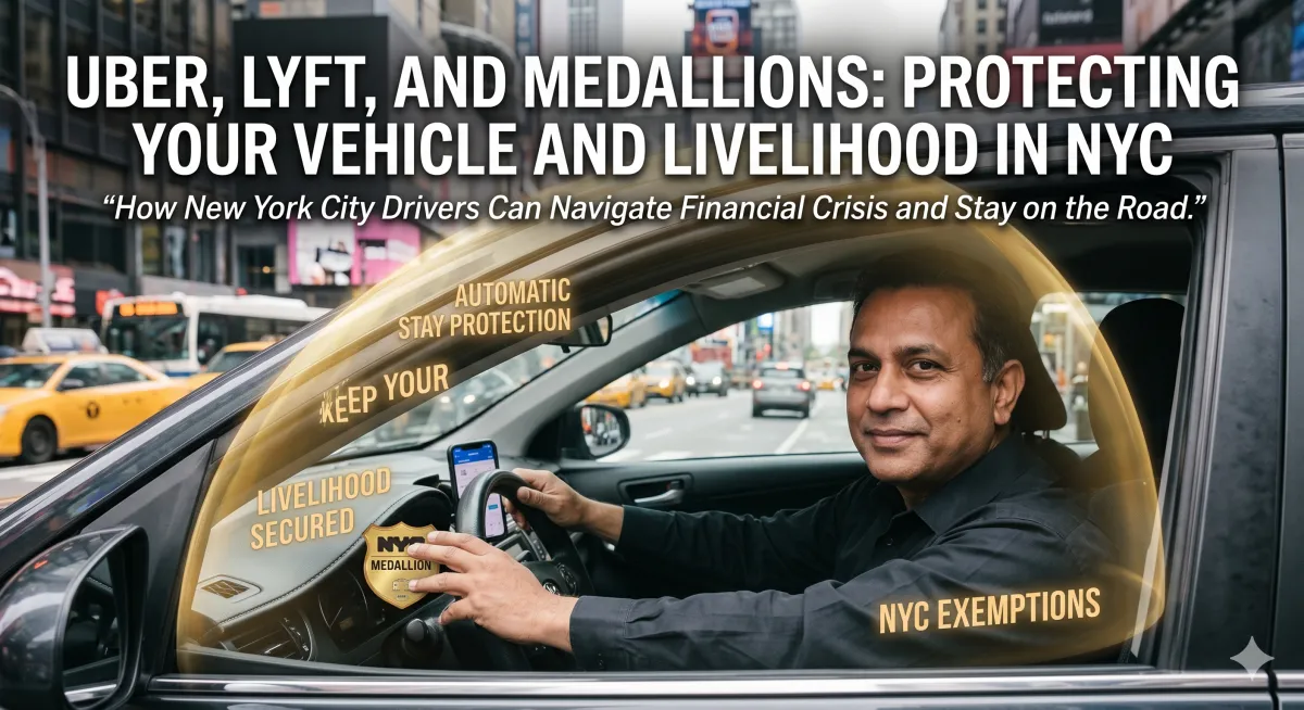 Uber, Lyft, and Medallions: Protecting Your Vehicle and Livelihood in NYC