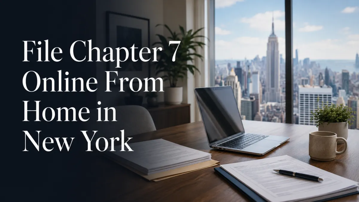 File Chapter 7 Online From Home in New York