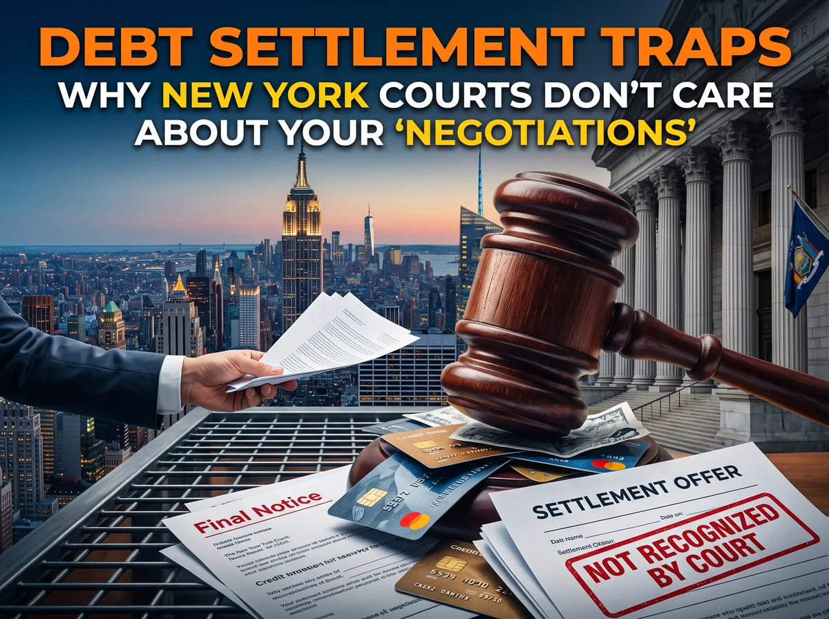 Debt Settlement Traps: Why New York Courts Don't Care About Your 'Negotiations'
