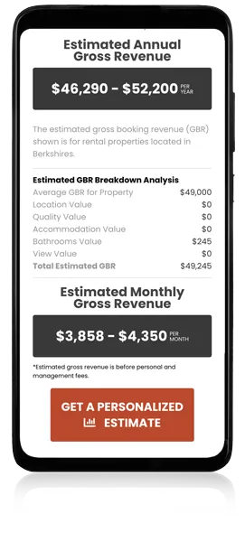 smartphone with roi calculator