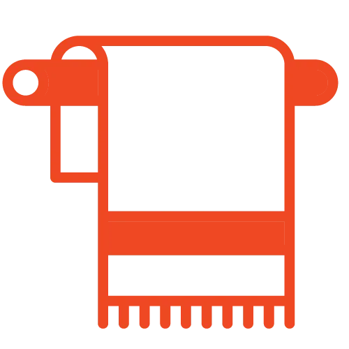towel on bar icon
