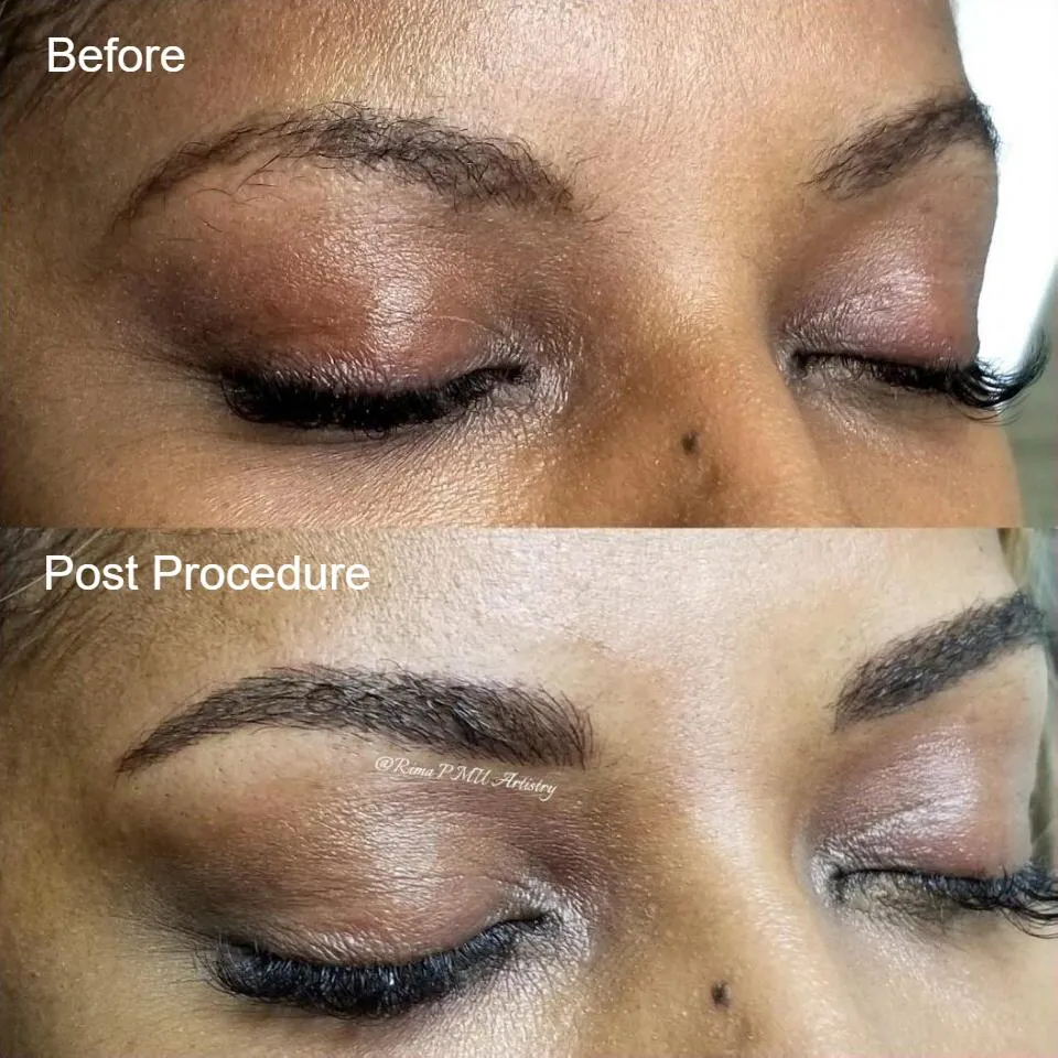 Fluffy Brows (Nano Hair Strokes + Powder) by Rima Kay, Oklahoma City