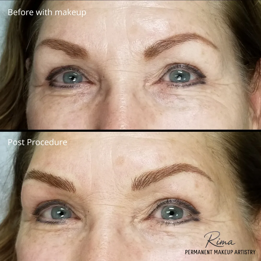 Natural Nano Hair Stroke Brows by Rima Kay
