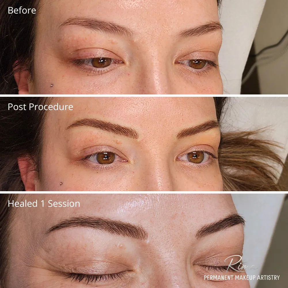 Natural Nano Hair Stroke Brows by Rima Kay