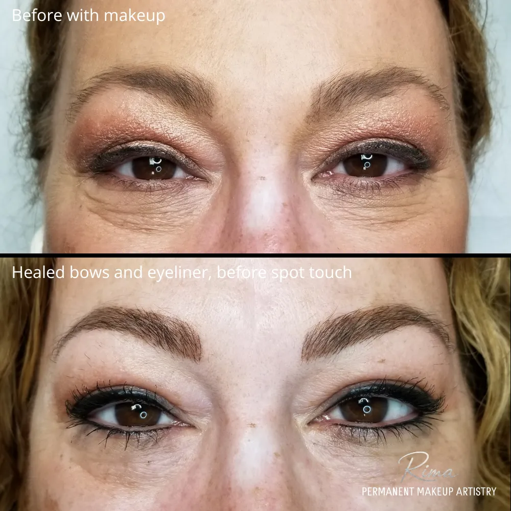 Fluffy Brows (Nano Hair Strokes + Powder) by Rima Kay, Oklahoma City